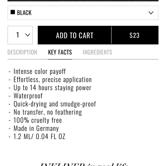 IL MAKIAGE ink liner black - Picture 6 of 6